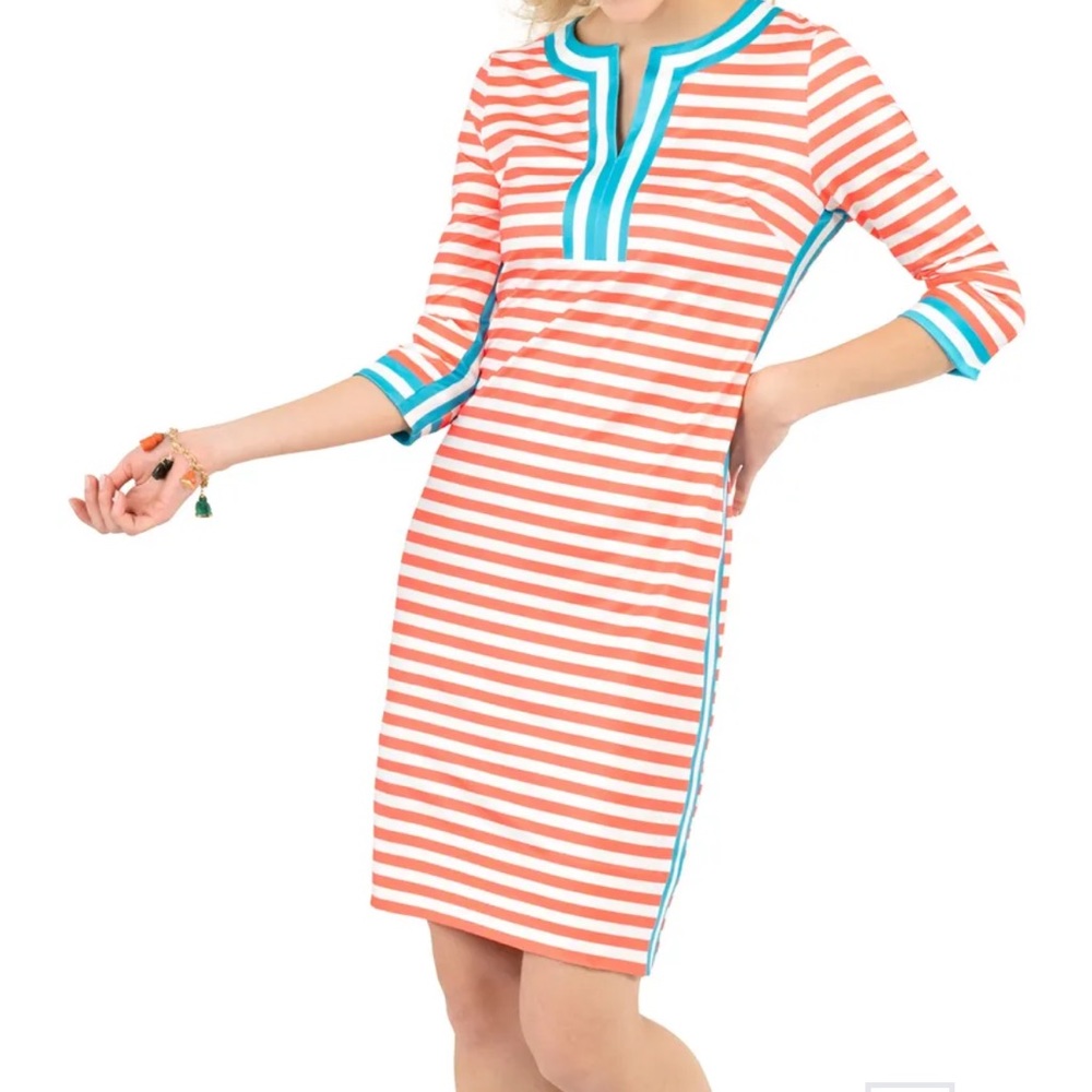 Gretchen Scott - Split Neck Dress - The Hinckley- worn once! XS